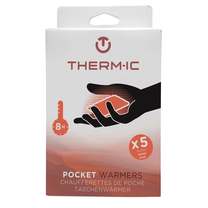 therm-ic Pocket Warmer 5-pack, Hvit, One Size
