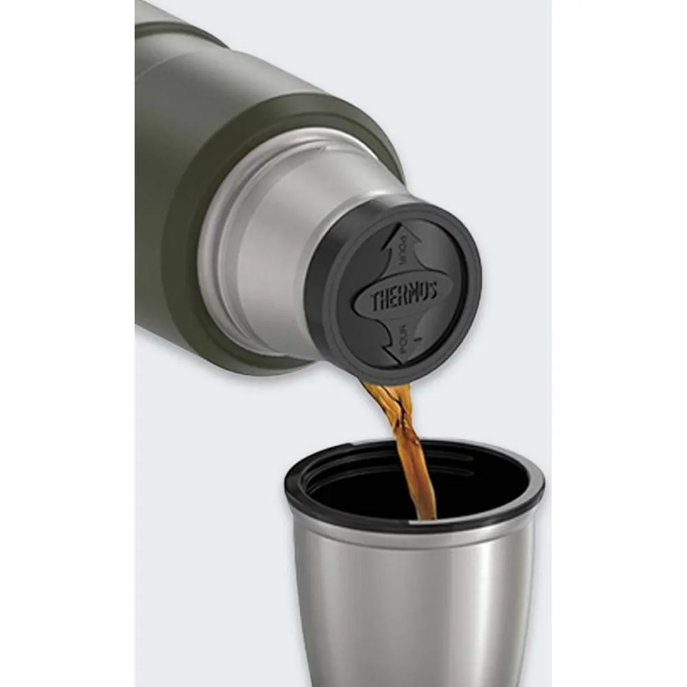 Thermos Beverage 470ml Termosflaske, Army green, One Size Thermos Beverage 470ml Termosflaske, Army green, One Size