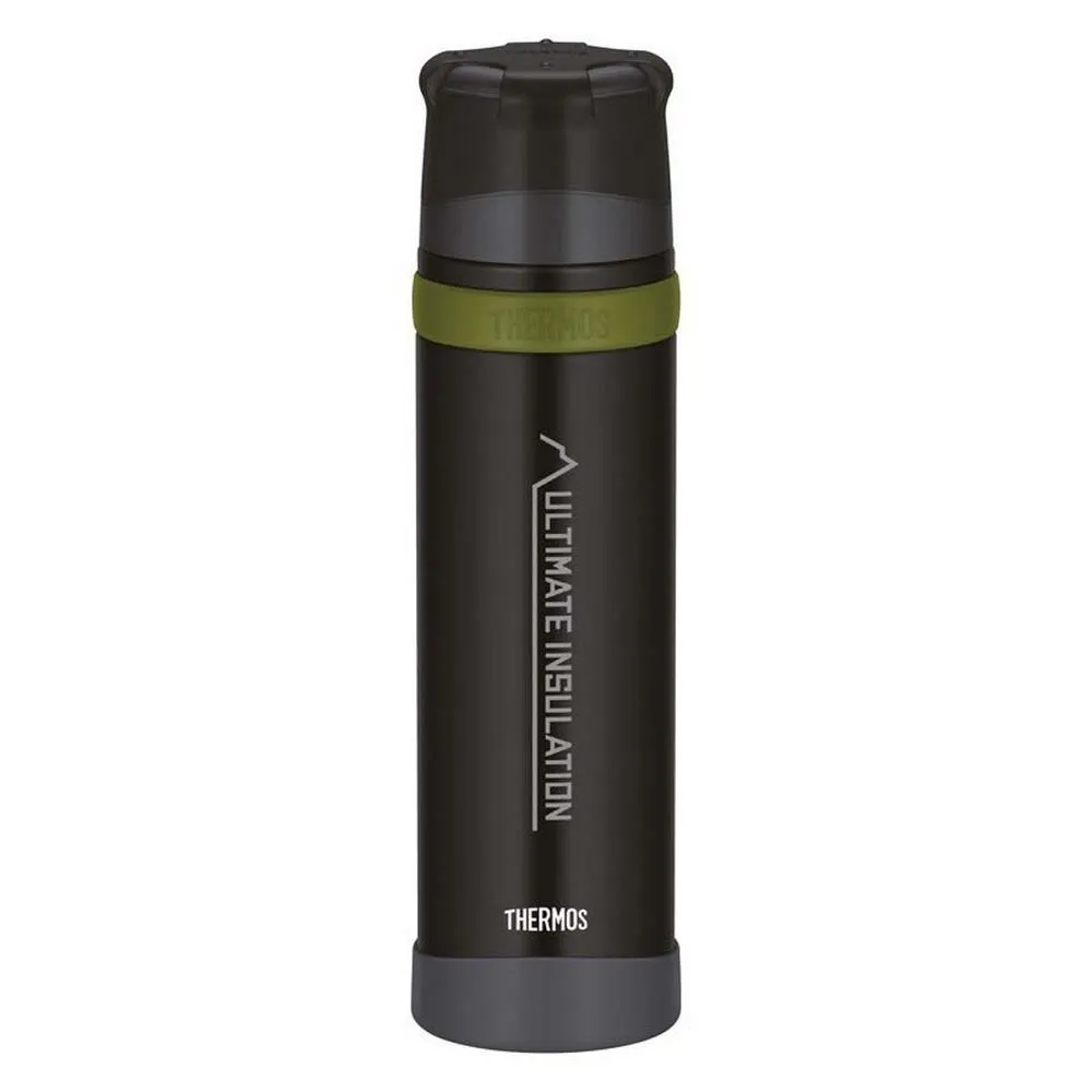 Thermos Termosflaske For Utendørs Bruk Under Ekstreme Forhold Med Kopp 0.9l, Black, One Size Thermos Termosflaske For Utendørs Bruk Under Ekstreme Forhold Med Kopp 0.9l, Black, One Size