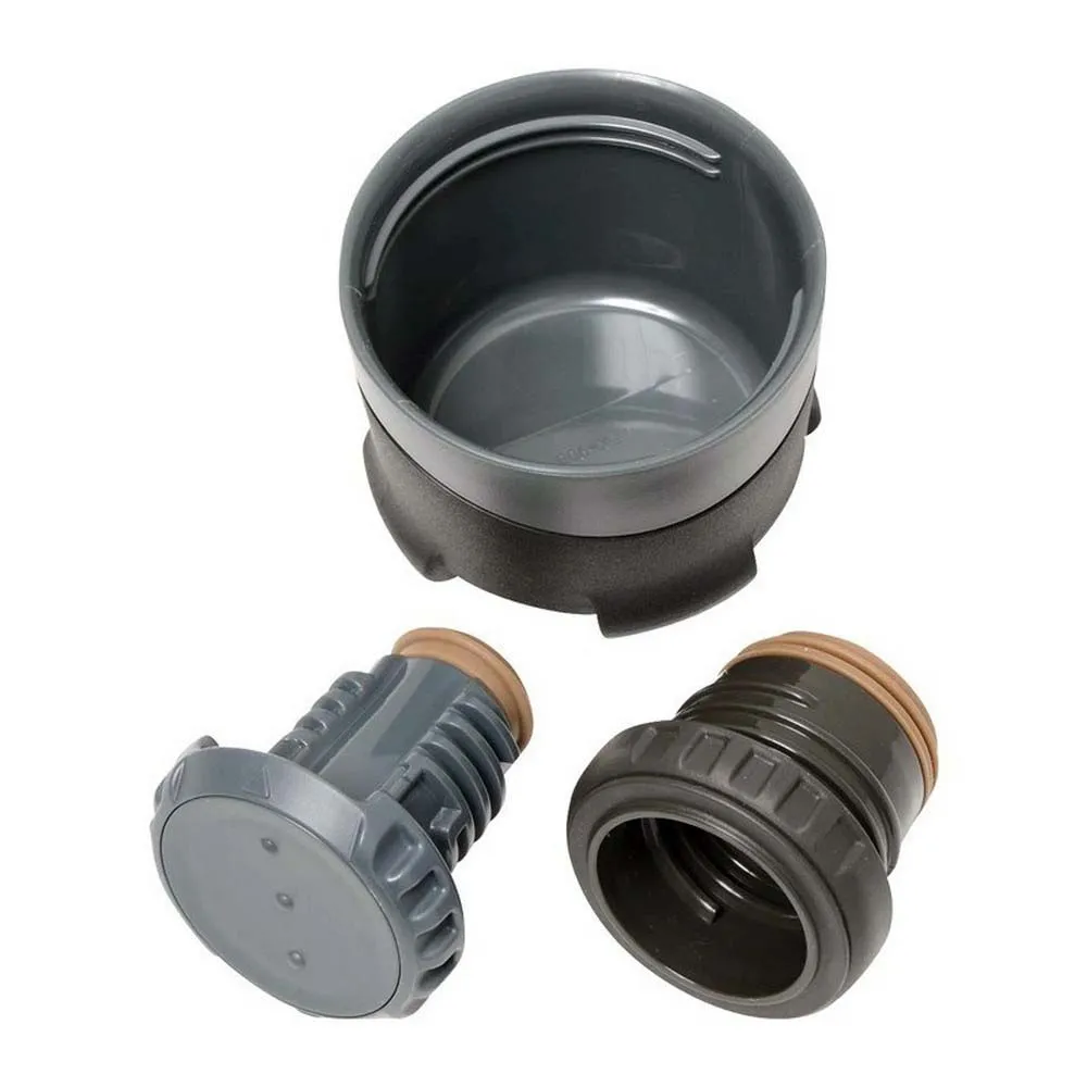 Thermos Termosflaske For Utendørs Bruk Under Ekstreme Forhold Med Kopp 0.9l, Black, One Size Thermos Termosflaske For Utendørs Bruk Under Ekstreme Forhold Med Kopp 0.9l, Black, One Size
