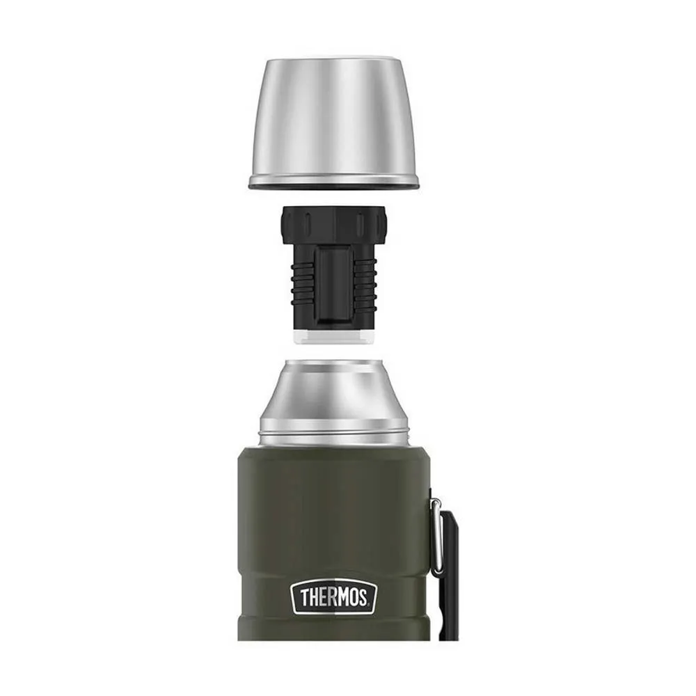 Thermos Termosflaske Med Kopp 470ml, Army green, One Size