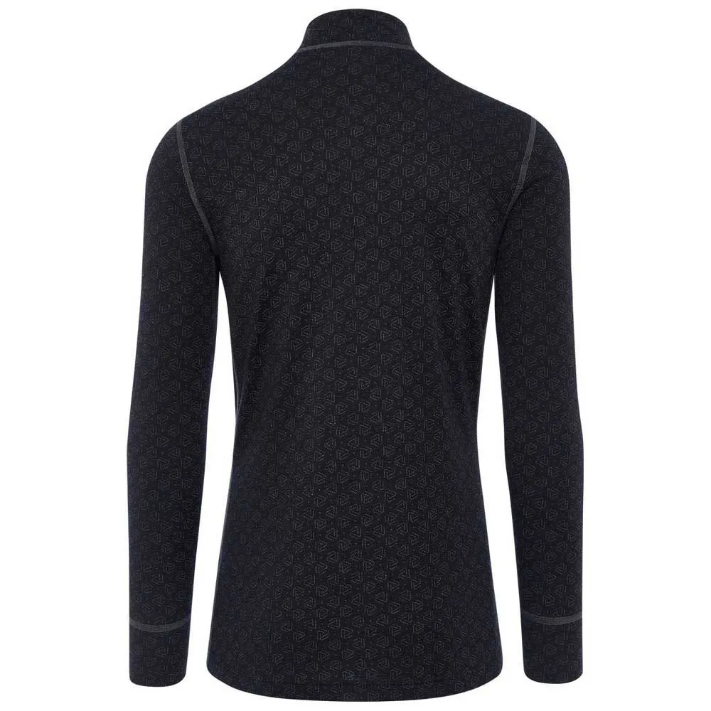 Thermowave Xtrm441 Merino Xtreme Langarmet Baselag, Black / dark grey melange