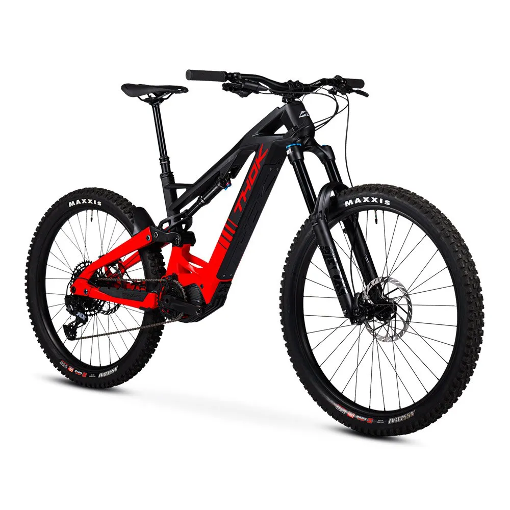 Thok Gram 29/27.5´´ Nx Eagle 2023 Elektrisk Terrengsykkel, Black / red, M, 630Wh, Elsykkel Thok Gram 29/27.5´´ Nx Eagle 2023 Elektrisk Terrengsykkel, Black / red, M, 630Wh, Elsykkel