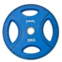 Thor Fitness Colored PU Vektplater m. håndtak 50 mm, Vektskiver PU Thor Fitness Colored PU Vektplater m. håndtak 50 mm, Vektskiver PU