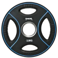 Thor Fitness Svart PU Vektplater 50 mm, Vektskiver PU Thor Fitness Svart PU Vektplater 50 mm, Vektskiver PU
