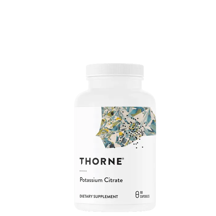 Thorne Potassium Citrate Kalium 99 mg 90 Kapsler