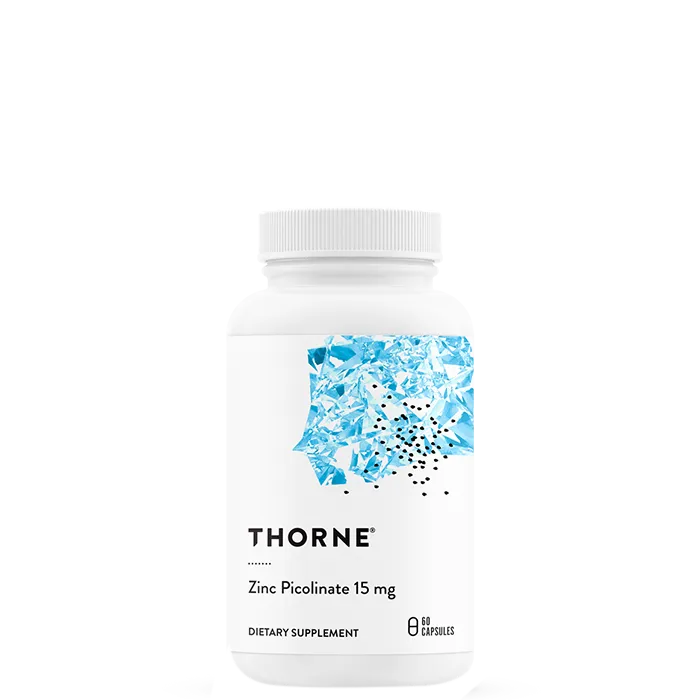 Thorne Sinkpikolinat 60 kapsler, 15mg