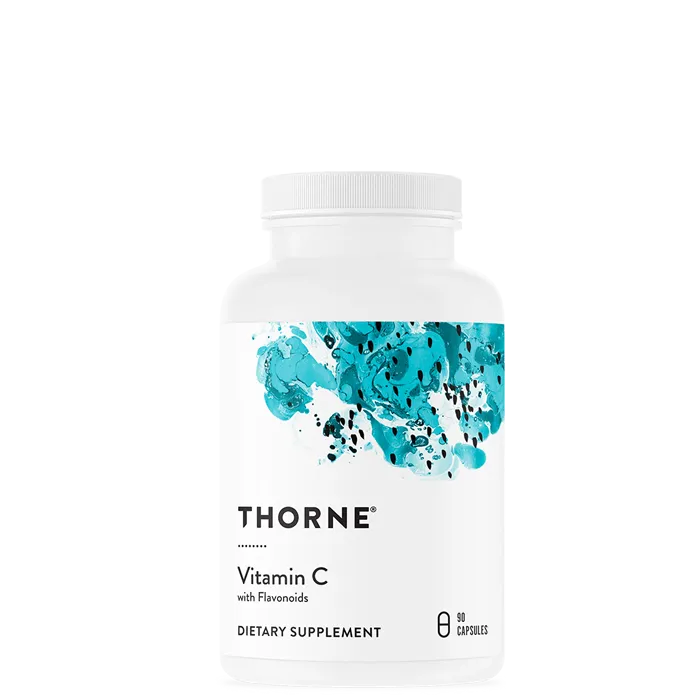 Thorne Vitamin C Bioflavonoider 90 kapsler