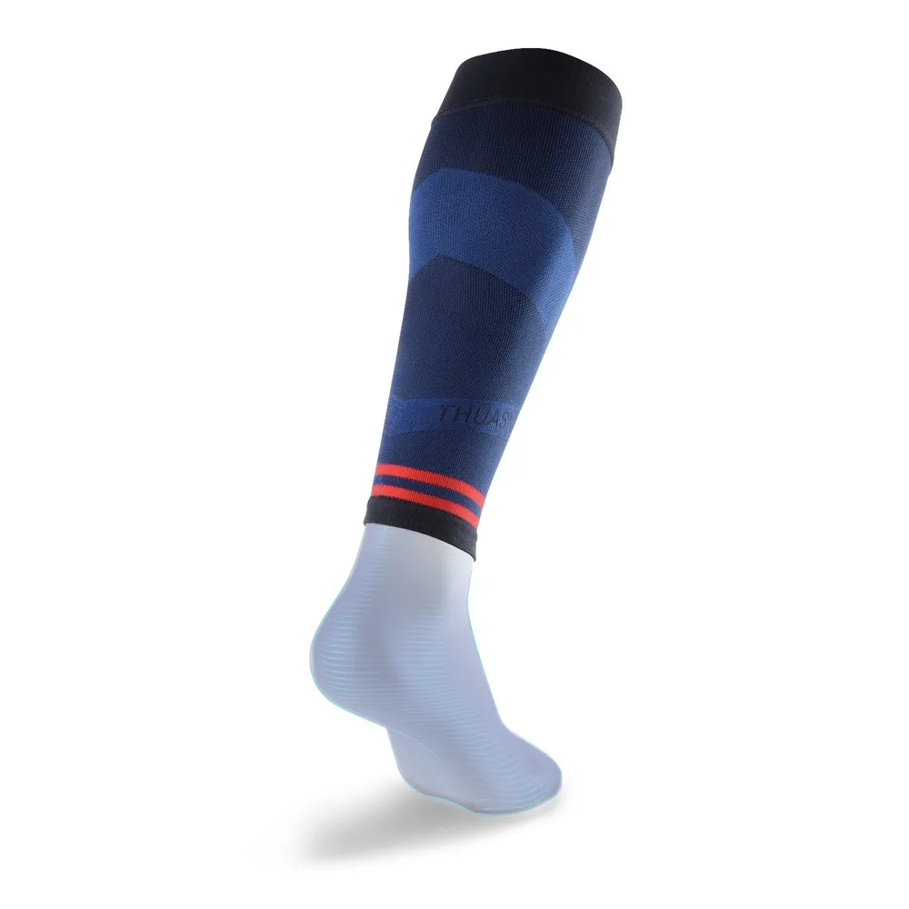 Thuasne Kompresjonsleggstrømpe, Black / blue / red, XL Thuasne Kompresjonsleggstrømpe, Black / blue / red, XL