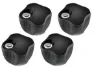 Thule 527 Lås til sykkelstativ, Black, 4 Units