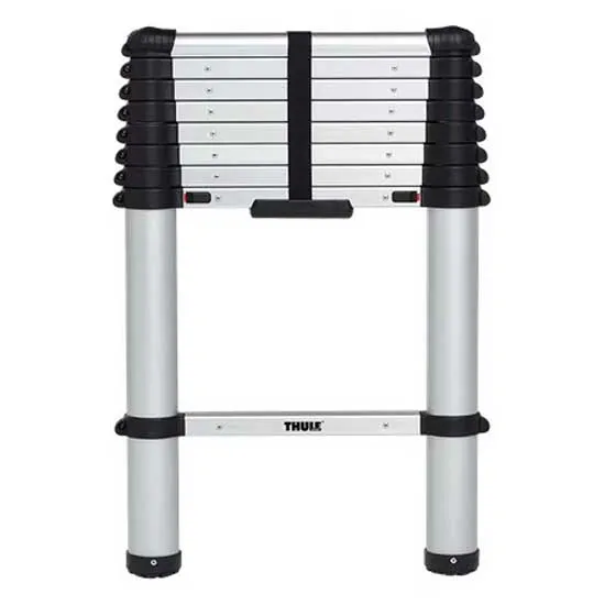 Thule 9-trinns Sammenleggbar Stige, Grey, One Size