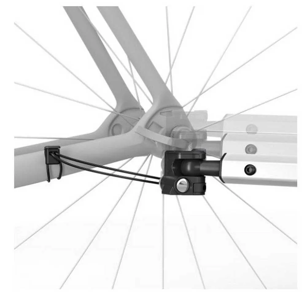 Thule Axle Mount ezHitch Plate inkl. QR, Black / silver, One Size