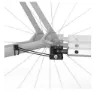 Thule Axle Mount ezHitch Plate inkl. QR, Black / silver, One Size