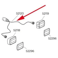 Thule Cable Set Minipoint 7 Pin 1400 Mm 52120 Reservedel Thule Cable Set Minipoint 7 Pin 1400 Mm 52120 Reservedel