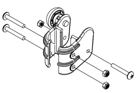 Thule Chariot Autolock Assembly