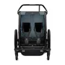 Thule Chariot Cab 2 Sykkel Barnevogn, Dark slate, One Size