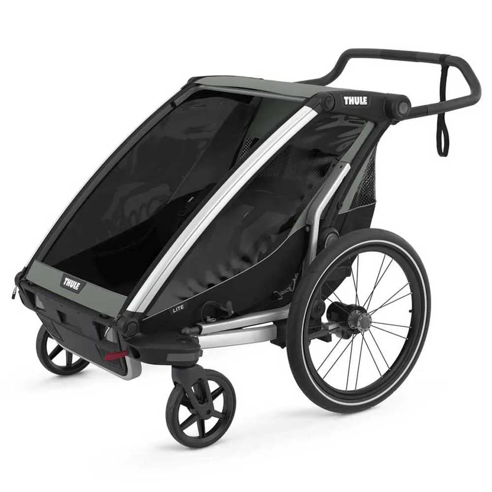 Thule Chariot Lite Dobbel Sykkelvogn, Agave, One Size