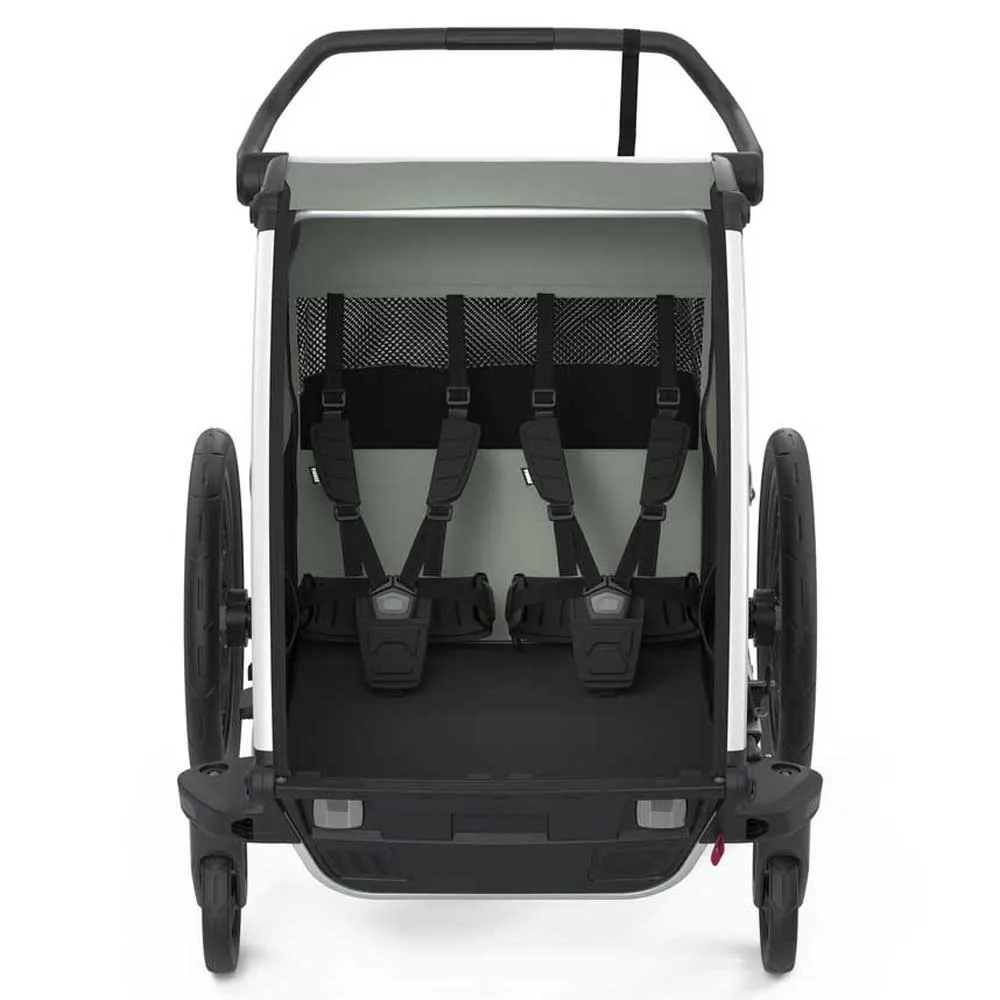 Thule Chariot Lite Dobbel Sykkelvogn, Agave, One Size