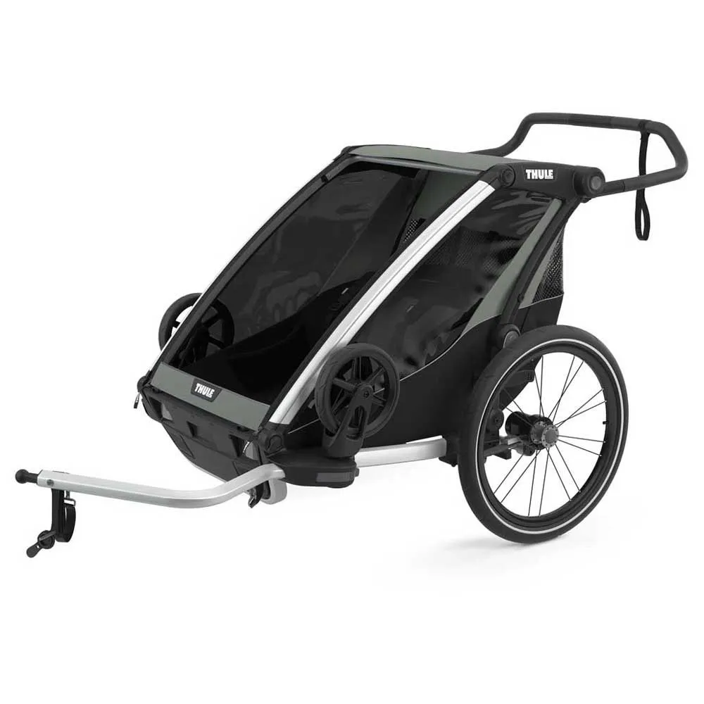 Thule Chariot Lite Dobbel Sykkelvogn, Agave, One Size