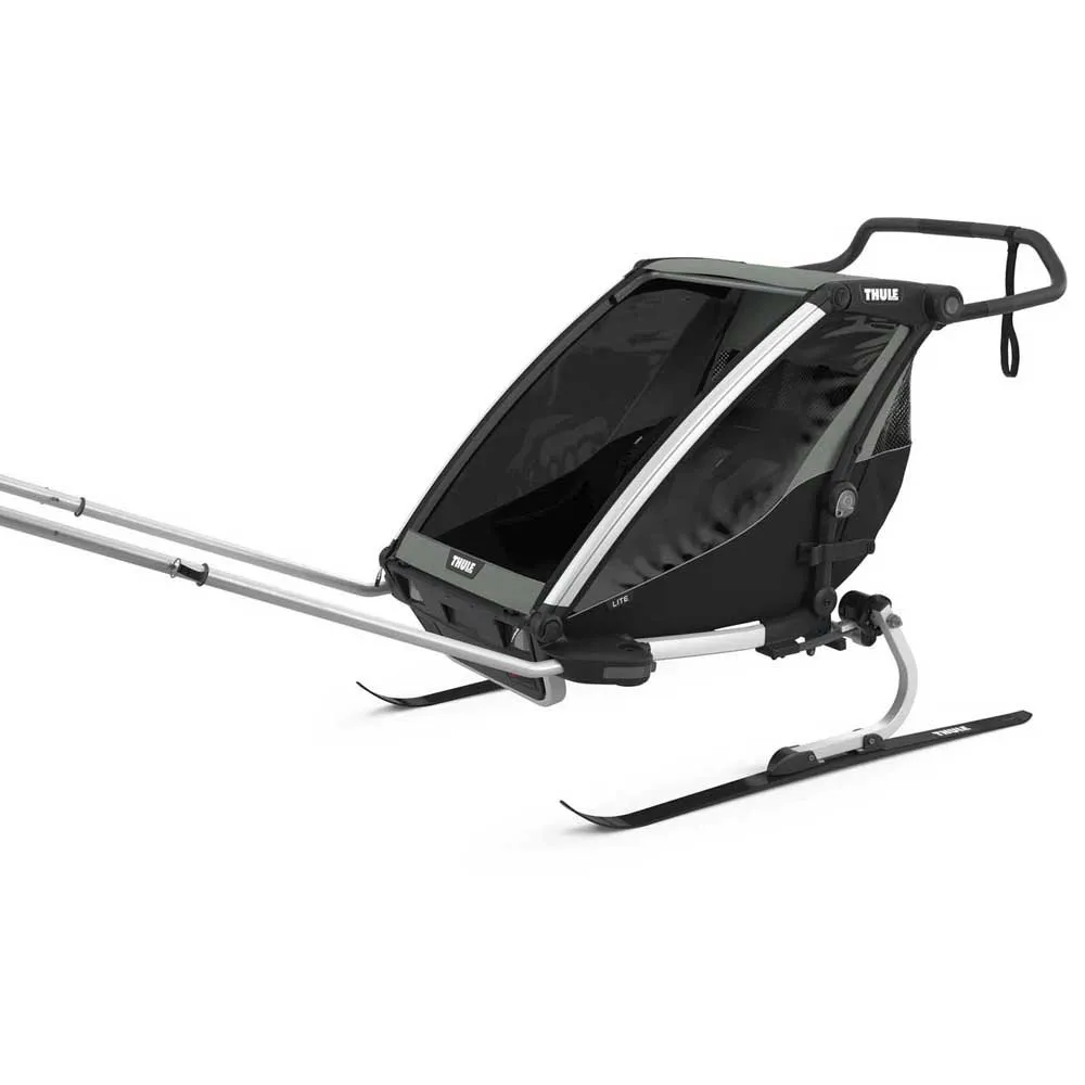 Thule Chariot Lite Dobbel Sykkelvogn, Agave, One Size