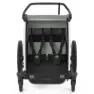 Thule Chariot Lite Dobbel Sykkelvogn, Agave, One Size