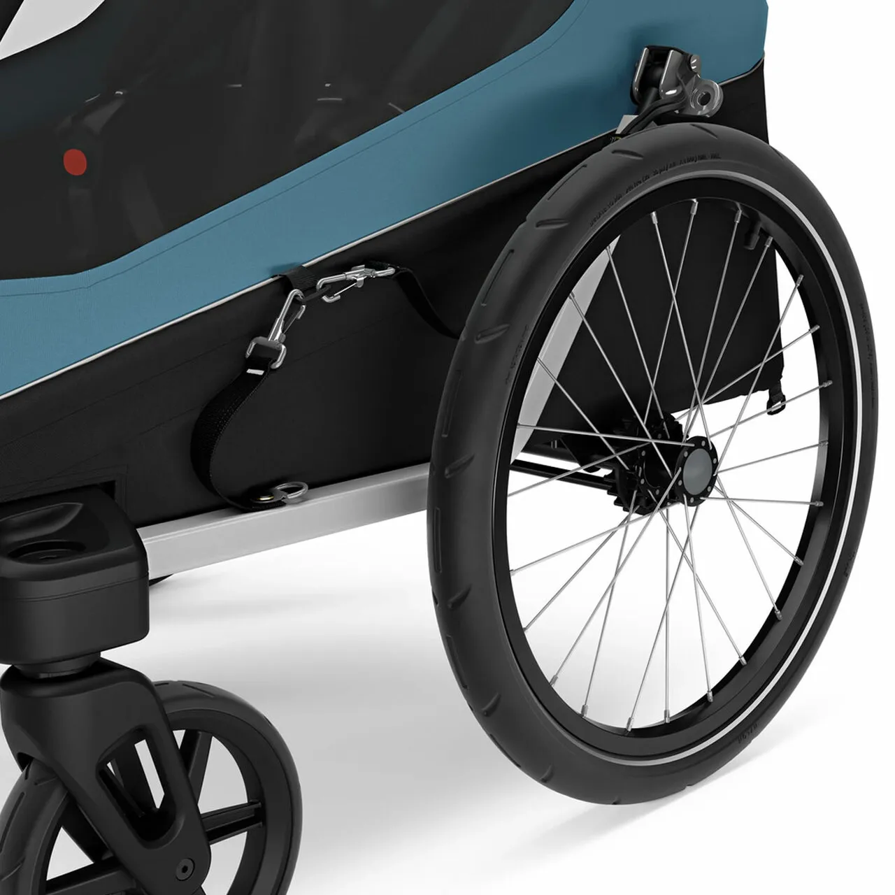 Thule Courier 2 Multi Barnevogn, Blue, One Size Thule Courier 2 Multi Barnevogn, Blue, One Size