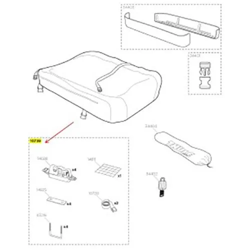 Thule Easy Snap 90 Mm Støtte 4 Enheter, Black, One Size