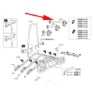 Thule Euroride 943 Bike Arm 25.4 Mm Long 51309 Reservedel, Black, 25.4mm