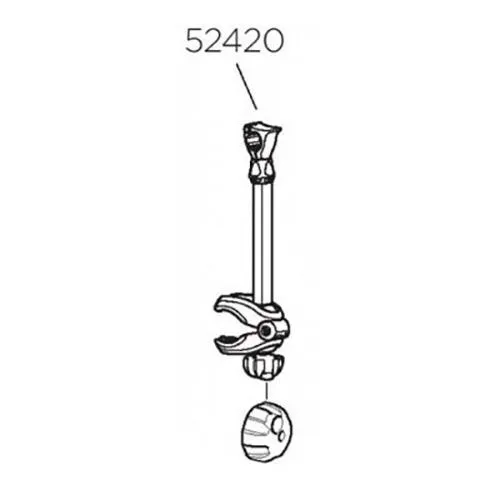 Thule Euroway Medium Bike Arm 302 Mm 52420 Reservedel, Black, 302mm Thule Euroway Medium Bike Arm 302 Mm 52420 Reservedel, Black, 302mm