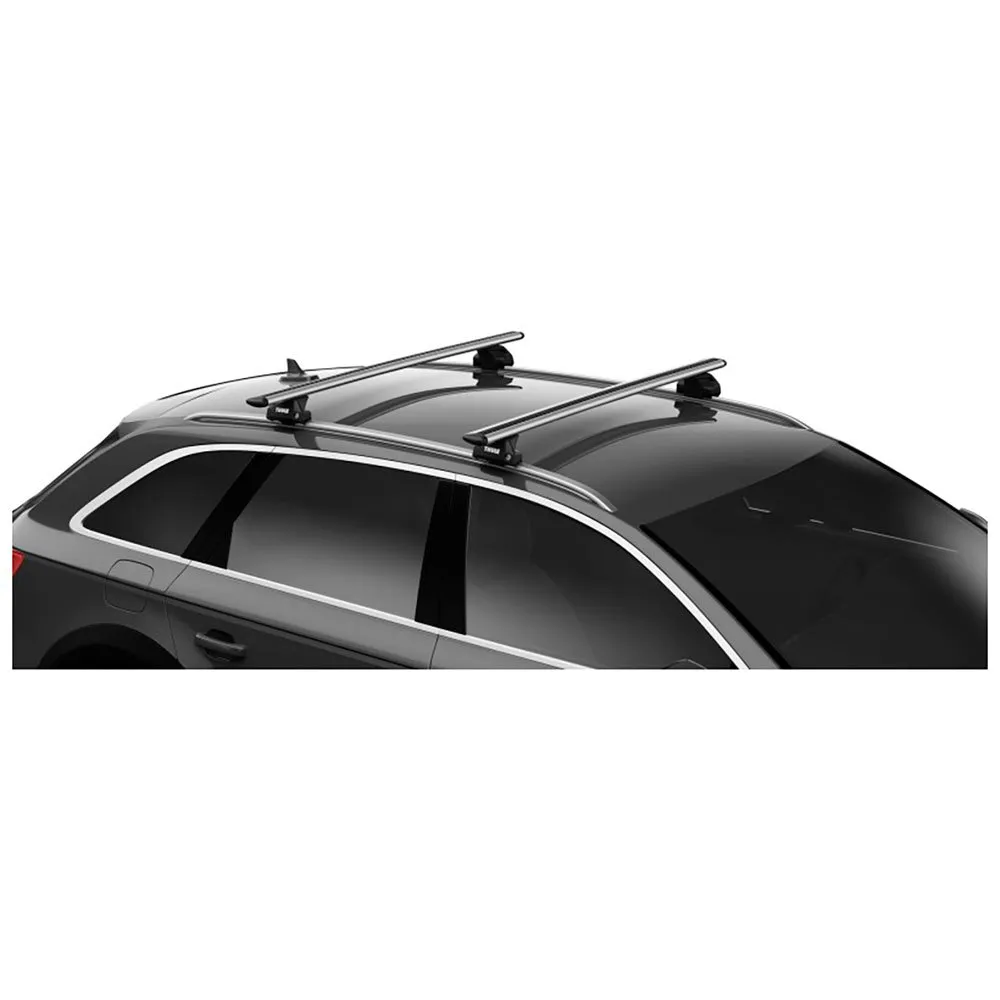 Thule Evo Sett For Innfelt Rekkverk 4 Enheter, Black, One Size