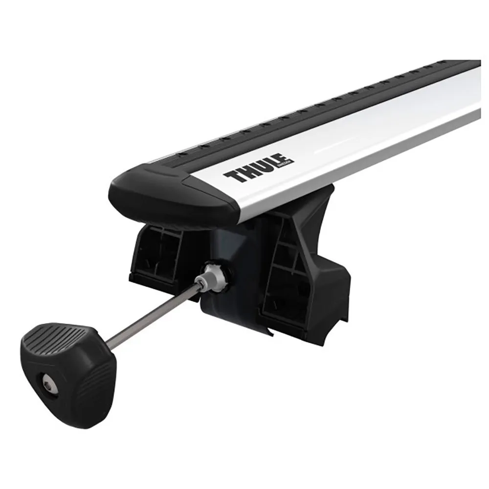 Thule Evo Sett For Innfelt Rekkverk 4 Enheter, Black, One Size
