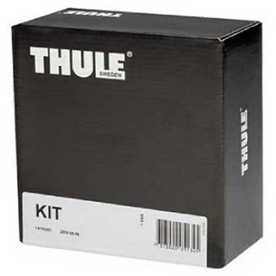 Thule Fixpoint Flush Rail 4051 Roof Bars Klemmesett, Black, One Size