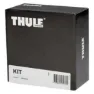 Thule Kit Flush Rail 6041 Audi A3 Sportback 13+ Takstativer, Black, One Size
