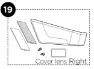 Thule Lamp Chimney R Reservedel, Red, One Size