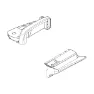 Thule Lamp Holder Set Venstre