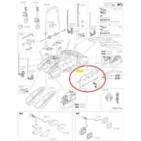Thule License Plate Support Velocompact Reservedel Thule License Plate Support Velocompact Reservedel