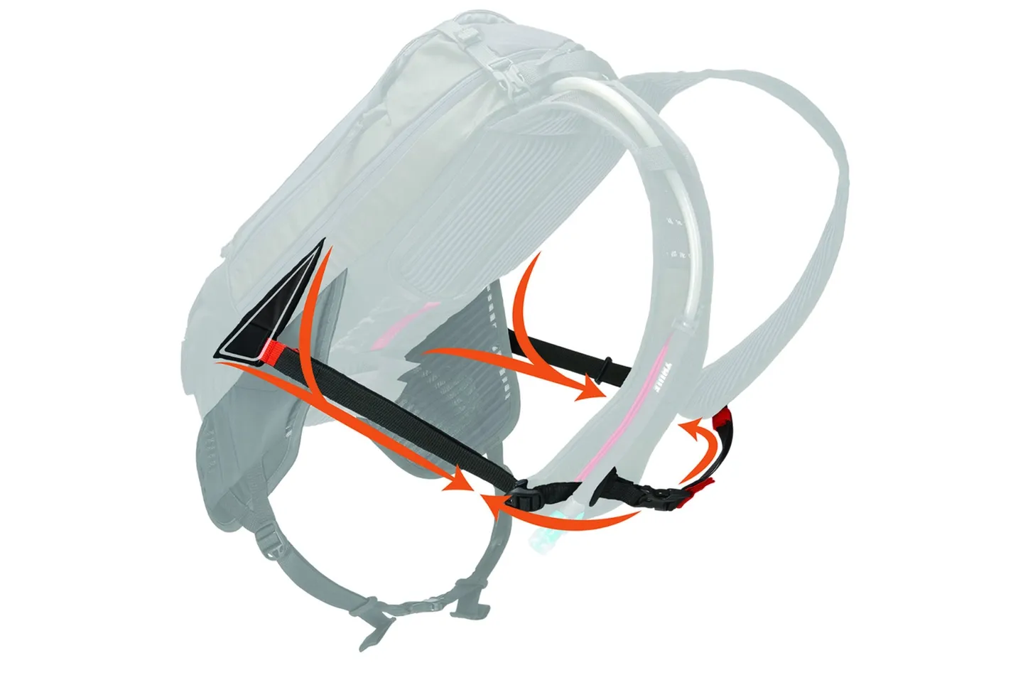 Thule Rail H2O Drikkesekk, Sort