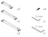 Thule Strut Kit Til Pack n'Pedal Rack