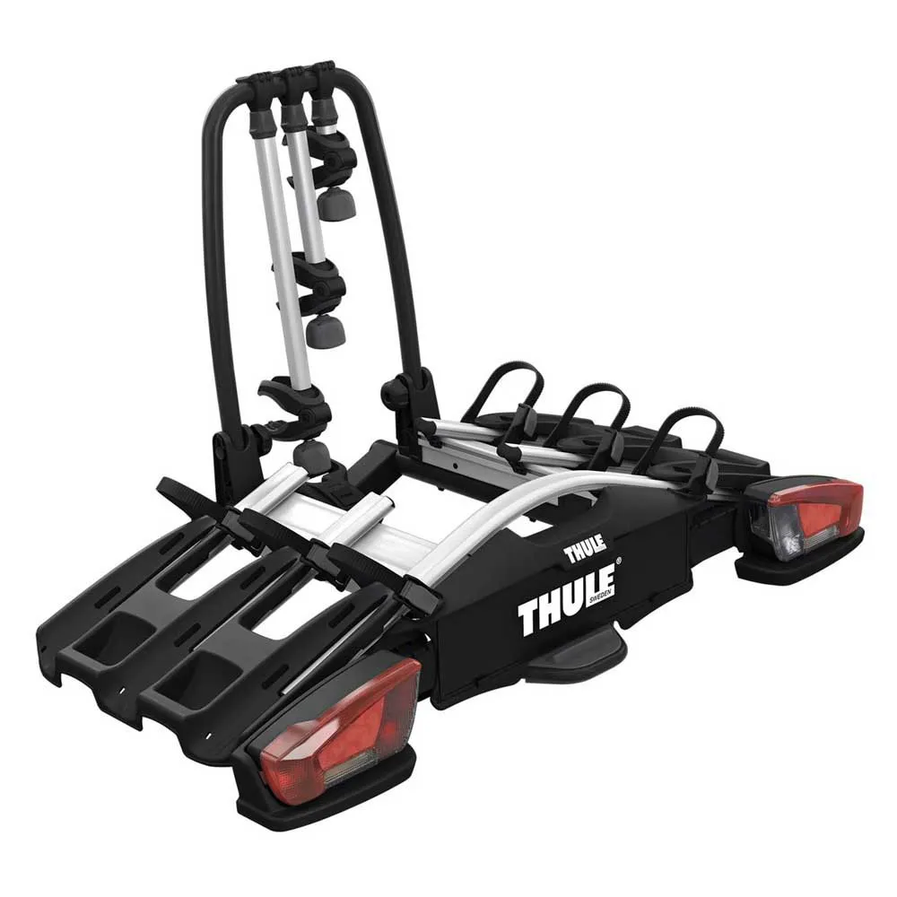 Thule Velocompact Fix4bike Sykkelstativ For 3 Sykler Refurbished, Silver / black, 3 Sykkels Thule Velocompact Fix4bike Sykkelstativ For 3 Sykler Refurbished, Silver / black, 3 Sykkels