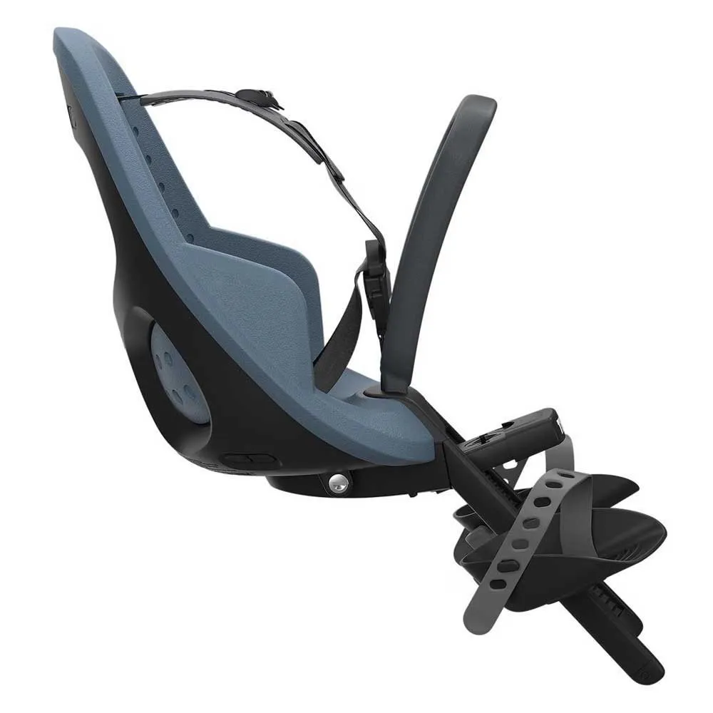 Thule Yepp 2 Mini Frontmontert Barnesykkelsete Refurbished, Aegean blue, Max 15kg Thule Yepp 2 Mini Frontmontert Barnesykkelsete Refurbished, Aegean blue, Max 15kg
