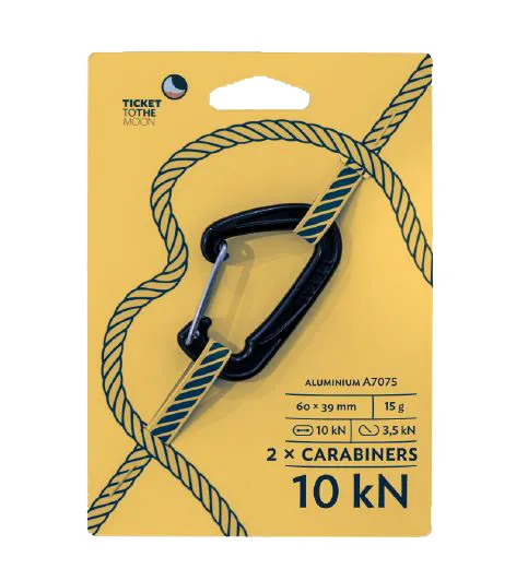 Ticket To The Moon Hammock Carabiner Pair Ticket To The Moon Hammock Carabiner Pair