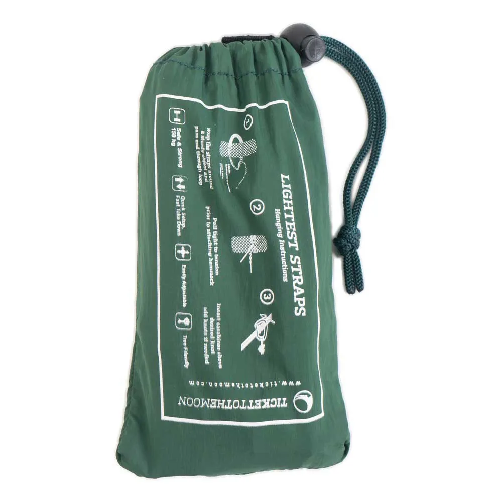 Ticket To The Moon Lettaste Stropper + Tau 2 Enheter, Black / green, 2.5m Ticket To The Moon Lettaste Stropper + Tau 2 Enheter, Black / green, 2.5m