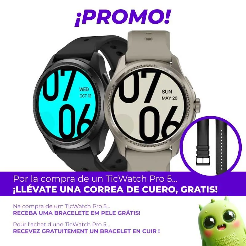 Ticwatch Pro 5 Smartklokke