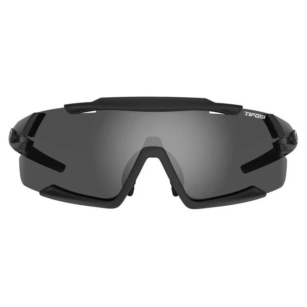 Tifosi Aethon Interchangeable Solbriller, Matte black, Smoke/CAT3 + AC Red/CAT2 + Clear/CAT0 Tifosi Aethon Interchangeable Solbriller, Matte black, Smoke/CAT3 + AC Red/CAT2 + Clear/CAT0