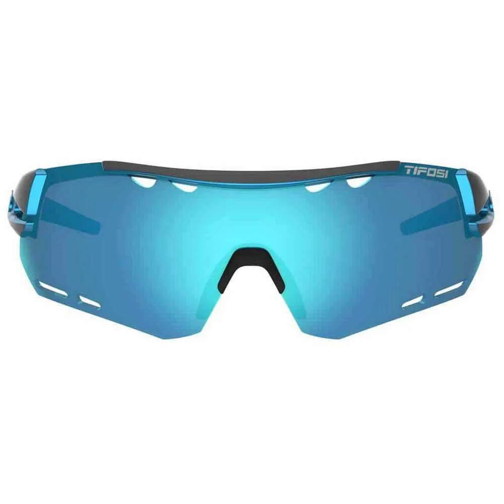 Tifosi Alliant Clarion Interchangeable Solbriller, Gunmetal / blue, Clarion Blue/CAT3 + AC Red/CAT2 + Clear/CAT0 Tifosi Alliant Clarion Interchangeable Solbriller, Gunmetal / blue, Clarion Blue/CAT3 + AC Red/CAT2 + Clear/CAT0