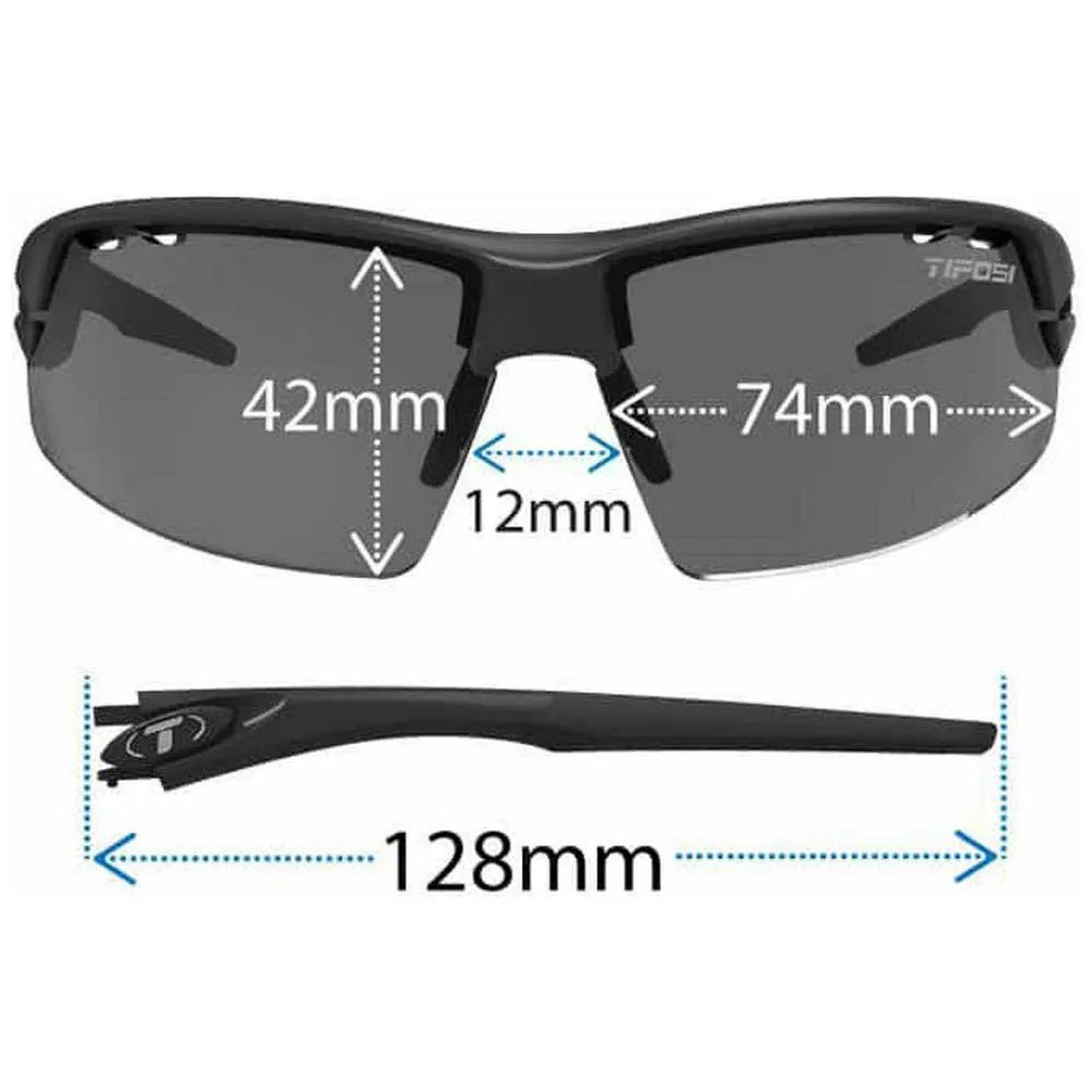 Tifosi Crit Fototec Polariserte Solbriller, Matte gunmetal, Smoke Polarized Fototec/CAT3 Tifosi Crit Fototec Polariserte Solbriller, Matte gunmetal, Smoke Polarized Fototec/CAT3