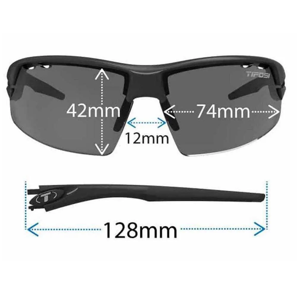 Tifosi Crit Solbriller, Crystal black, Enliven Sykkel/CAT2 Tifosi Crit Solbriller, Crystal black, Enliven Sykkel/CAT2