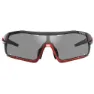 Tifosi Davos Solbriller, Race red, Smoke Fototec/CAT1-3