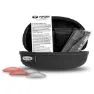 Tifosi Dolomite 2.0 Solbriller, Matte black, Smoke / All-Conditions Red / Clear/CAT3