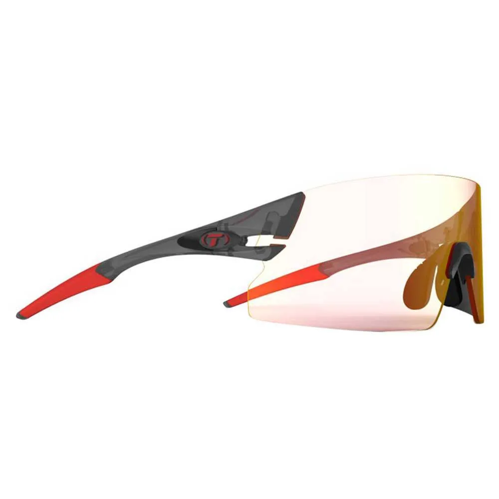 Tifosi Rail Xc Fototec Foto Kromatiske Solbriller, Satin vapor, Clarion Red Fototec/CAT1-3 Tifosi Rail Xc Fototec Foto Kromatiske Solbriller, Satin vapor, Clarion Red Fototec/CAT1-3